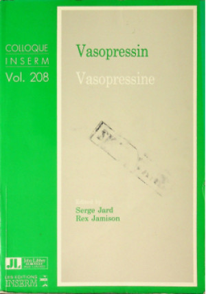 Vasopressine - Serge Jard - książka  wyd. 1991