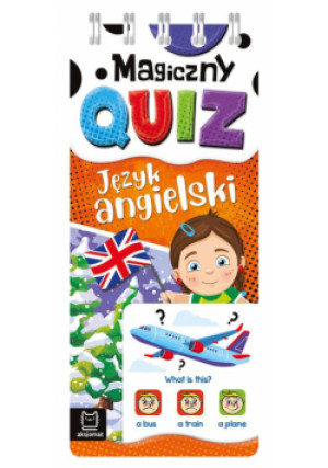 Magiczny quiz. Język angielski. Spirala - Bator Agnieszka - książka  wyd. 2022