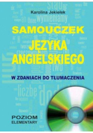 Samouczek języka angielskiego. Poziom element. +CD - Jekiełek Karolina - książka  wyd. 2015