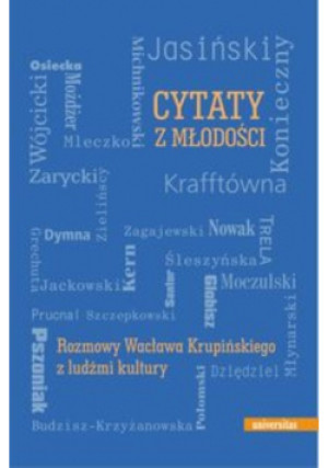 Cytaty z młodości - Wacław Krupiński - książka  wyd. 2017