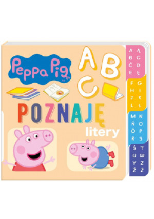 Peppa Pig. Poznaję litery - Zbiorowa Praca - książka  wyd. 2022