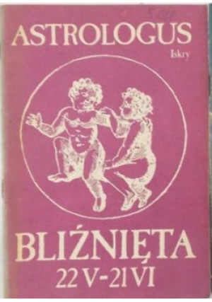 Astrologus Bliźnięta - Praca Zbiorowa - książka  wyd. 1984