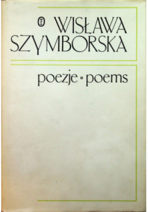 Szymborska Poezje - Wisława Szymborska - książka  wyd. 1989