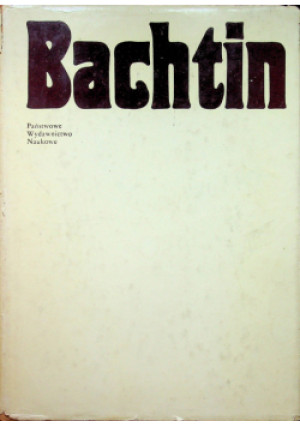 Bachtin - Edward Kasperski (red.) - książka  wyd. 1983