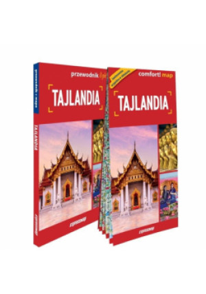 Tajlandia light: przewodnik + mapa - Zbiorowa Praca - książka  wyd. 2023