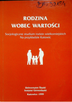 Rodzina Wobec Wartości - Ewa Budzyńska (red.) - książka  wyd. 1999