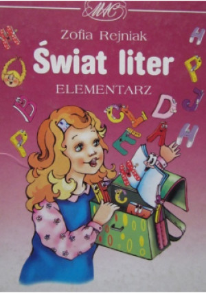 Świat liter elementarz - Zofia Rejniak - książka  wyd. 1999