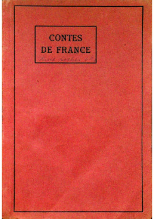 Contes de France - A. Robert - Dumas - książka  wyd. 1920