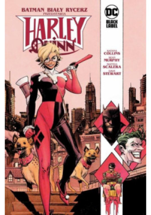 Batman Biały Rycerz przedstawia Harley Quinn - Collins Katana - książka  wyd. 2022