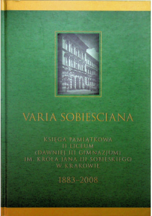 Varia Sobiesciana - Praca Zbiorowa - książka  wyd. 2008