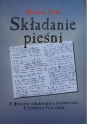 Składanie pieśni - Marek Buś - książka  wyd. 1997