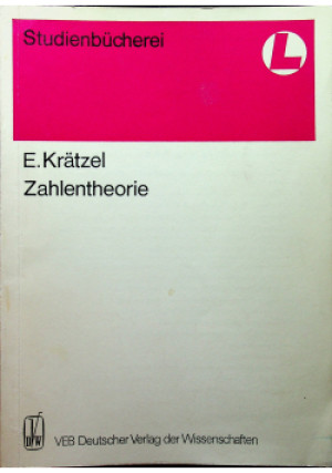 Studienbucherei - E. Kratzel - książka  wyd. 1981