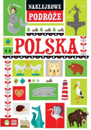 Naklejkowe podróże Polska - książka  wyd. 2022