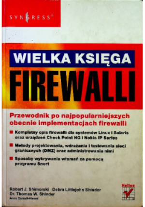 Wielka księga firewalli - Praca Zbiorowa - książka  wyd. 2004