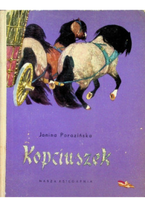 Kopciuszek - J. Porazińska - książka  wyd. 1964