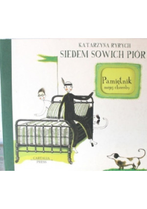 Siedem sowich piór - Katarzyna Ryrych - książka  wyd. 2008