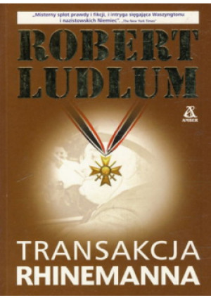 Transakcja Rhinemanna - Robert Ludlum - książka historyczna wyd. 2001