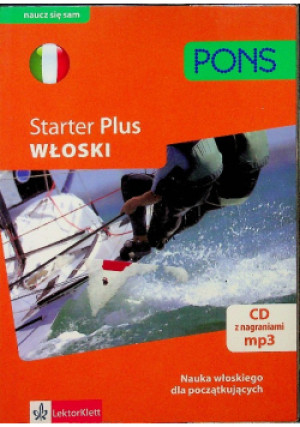 PONS Starter PLUS włoski - książka  wyd. 2010