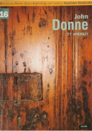 77 wierszy - John Donne - książka  wyd. 1998