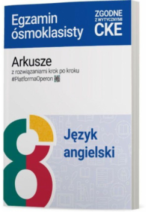 Egzamin ósmoklasisty SP 8 Język angielski Arkusze - Tracz Anna - książka  wyd. 2024