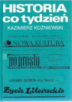 Historia co tydzień - Kazimierz Koźniewski - książka historyczna wyd. 1999