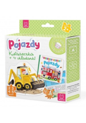 Puzzle dla malucha. Pojazdy - Brak - książka  wyd. 2018