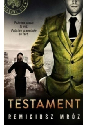 Testament - Remigiusz Mróz - książka  wyd. 2018