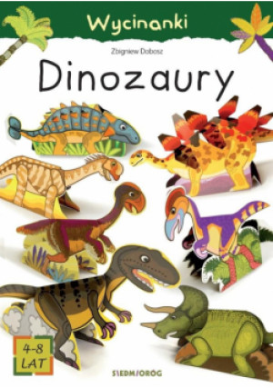 Wycinanki - Dinozaury - Cichy Ludwik - książka  wyd. 2023