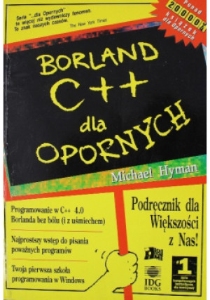 Borland C dla opornych - Michael Hyman - książka  wyd. 1995