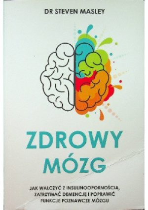 Zdrowy mózg - Steven Masley - książka  wyd. 2019
