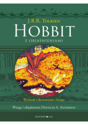 Hobbit z objaśnieniami - J. R. R Tolkien - książka fantasy wyd. 2023
