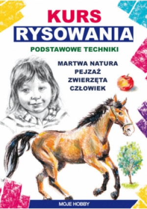 Kurs rysownia Podstawowe techniki - Mateusz Jagielski - książka  wyd. 2017