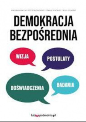 Demokracja bezpośrednia - książka  wyd. 2010