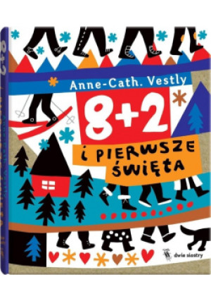 8 plus 2 i pierwsze święta - Anne-Cath Vestly - książka  wyd. 2016
