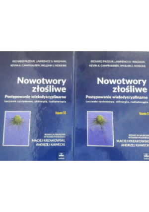 Nowotwory złośliwe Tom 1-2 - książka  wyd. 2012