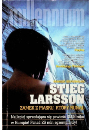 Zamek z piasku który runął - Stieg Larsson - książka  wyd. 2009