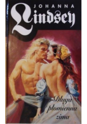Długa płomienna zima - Johanna Lindsey - książka  wyd. 2000