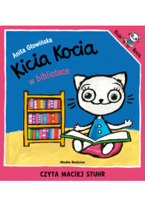 Kicia Kocia w bibliotece - Anita Głowińska - książka  wyd. 2016
