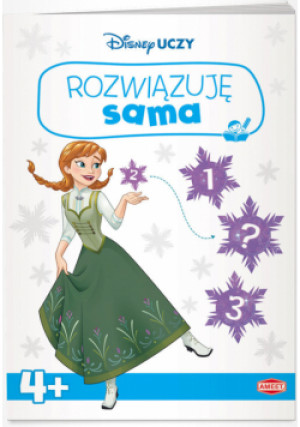 Rozwiązuję sama Kraina Lodu 4+ - Praca Zbiorowa - książka  wyd. 2017