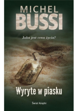 Wyryte w piasku - Michel Bussi - książka  wyd. 2019