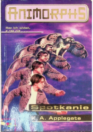 Spotkanie Animorphs - Piotr Jankowski - książka  wyd. 2000