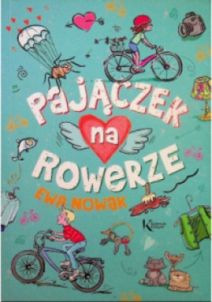 Pajączek na rowerze - Ewa Nowak - książka  wyd. 2022