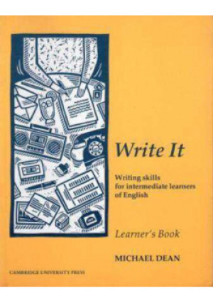 Write It - Michael Dean - książka  wyd. 1988