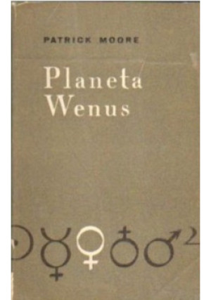 Planeta Wenus - Patrick Moore - książka  wyd. 1966