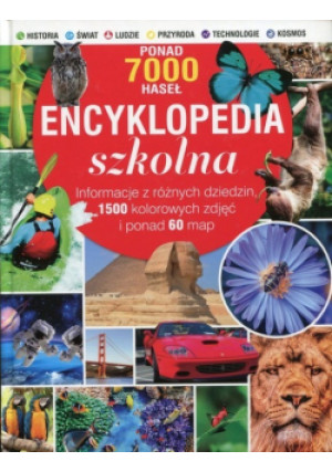 Encyklopedia szkolna - książka  wyd. 2015