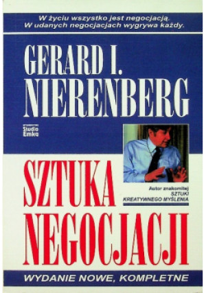 Sztuka negocjacji - Gerard I. Nerenberg - książka  wyd. 1997