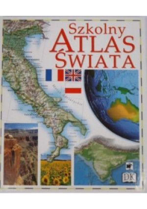 Szkolny atlas świata - książka  wyd. 2002