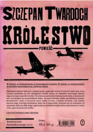 Królestwo - Szczepan Twardoch - książka historyczna wyd. 2018
