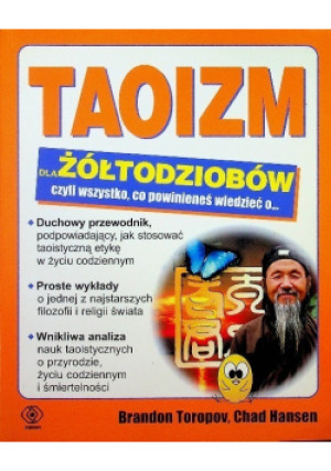 Taoizm dla żółtodziobów - Brandon Toropov, Chad Hansen - książka  wyd. 2003
