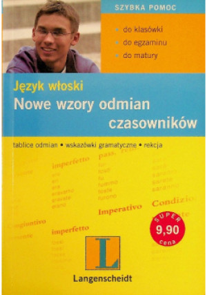 Nowe wzory odmian czasowników - książka  wyd. 2007